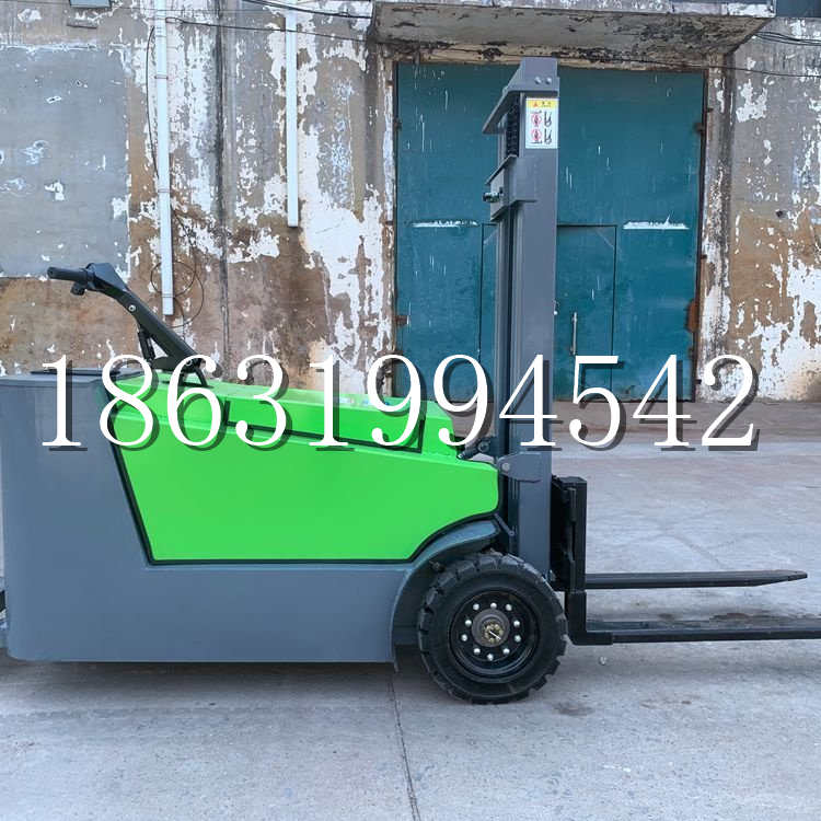 金水区小型电动叉车1吨2吨步行站驾式电瓶堆高充电装卸车液压升降车铲车
